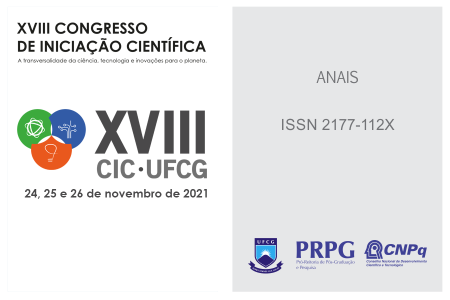 Anais do XVIII Congresso de Iniciação Científica da UFCG